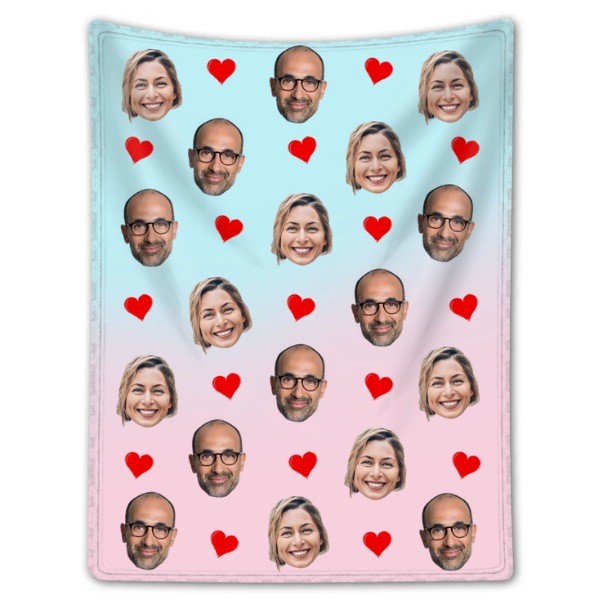 Funny Fleece Blanket For Couple