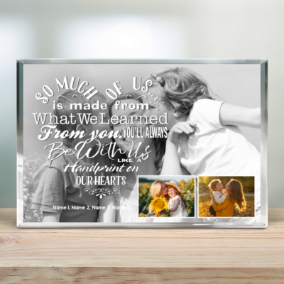 Unique Mom Gifts Personalized Mothers Day Acrylic Plaque