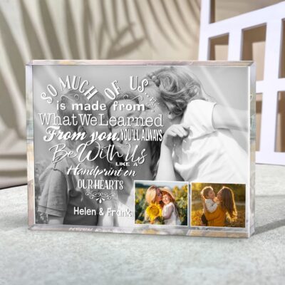Unique Mom Gifts Personalized Mothers Day Acrylic Plaque