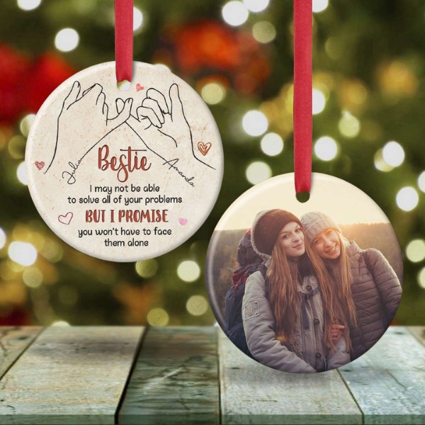 Bestie Ornament Is One Of The Meaningful Friendship Gifts