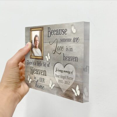 Unique Memorial Gifts Remembrance Personalized Acrylic Plaque