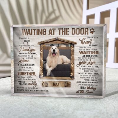 Unique Pet Memorial Gifts Custom Sayings For Loss Of Dog Acrylic Plaque