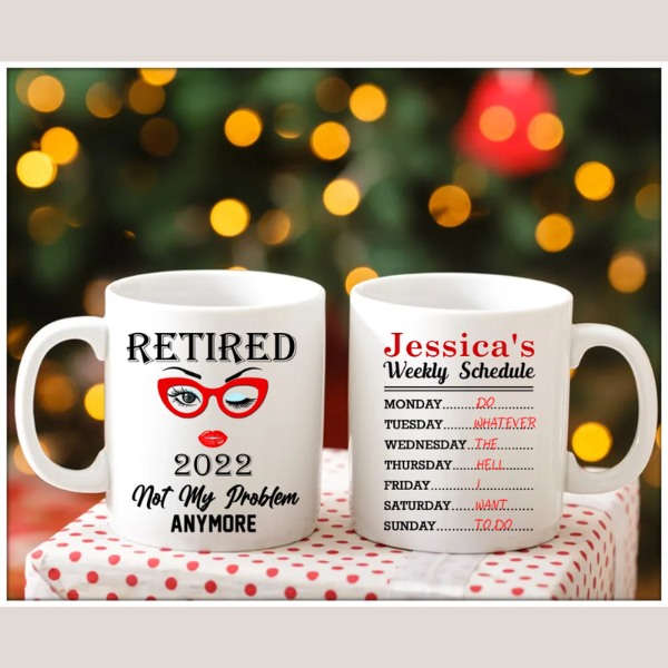 Personalized Name Mug For Lady Boss