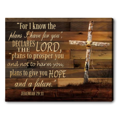 Christian Canvas Wall Art Motivational Home Decor Gift Idea