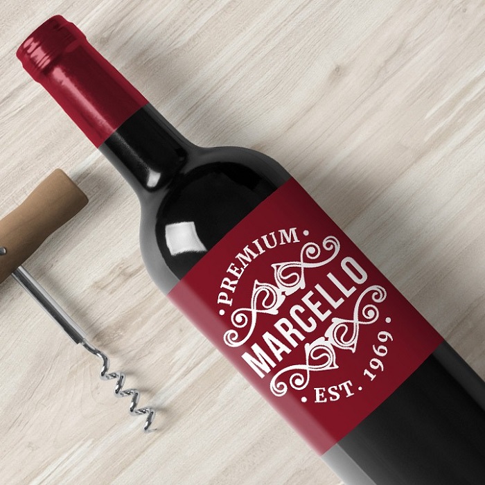 Wine Labels Are Great Custom Gifts For Mom