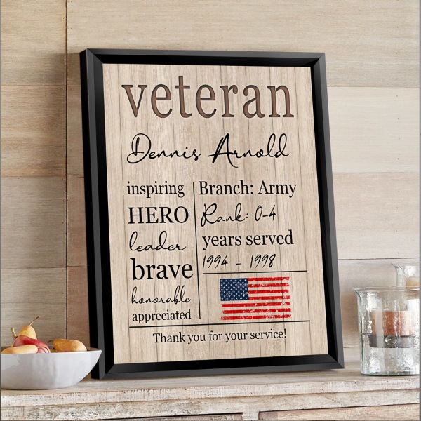 Veteran'S Honor Canvas Wall Art