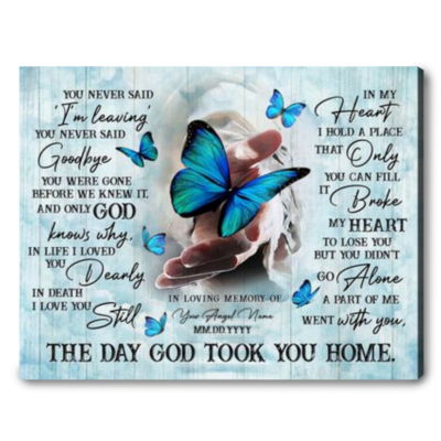 Best Memorial Gifts In Memory Of A Loved One Canvas Print