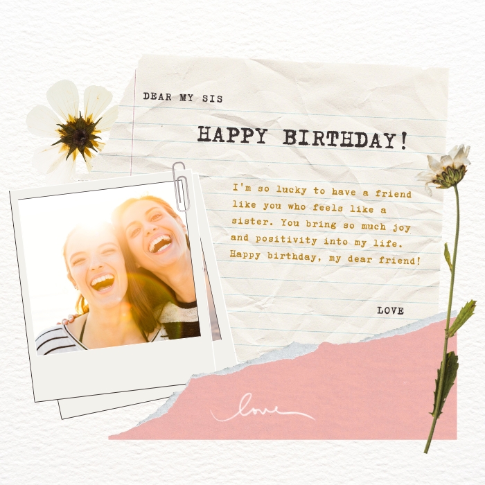 Birthday Wishes For A Friend Like A Sister - Celebrating A Milestone Birthday