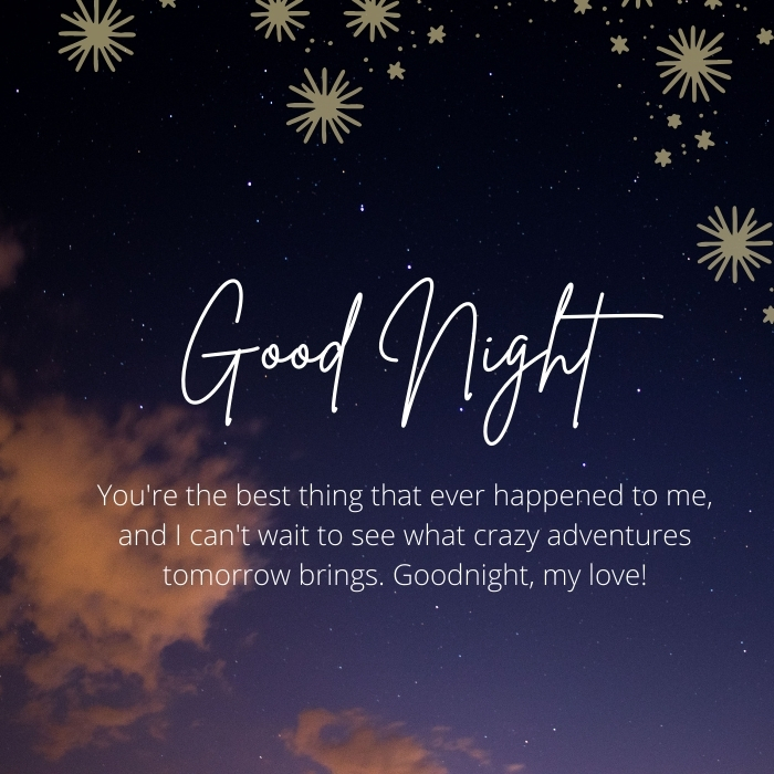 Romantic good night messages for her to express your deepest love
