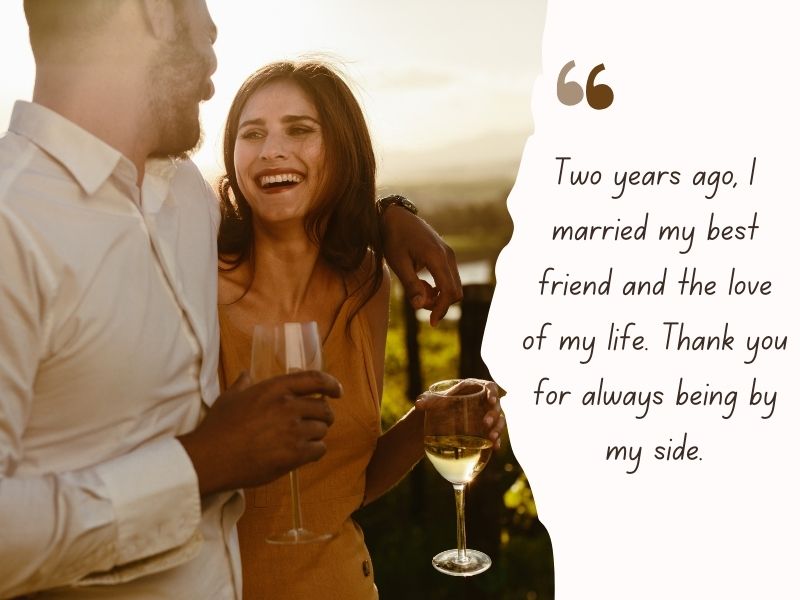 2 Year Wedding Anniversary Quotes For Wife