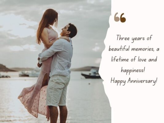 144 Romantic 3 Year Anniversary Quotes to Mark Your Milestone