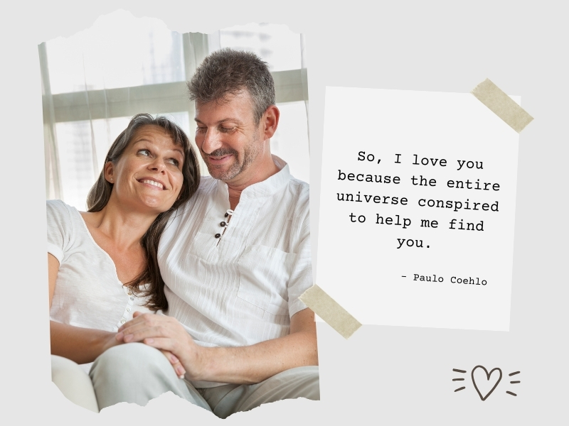 A lovely 40-year anniversary quote to honor your wife