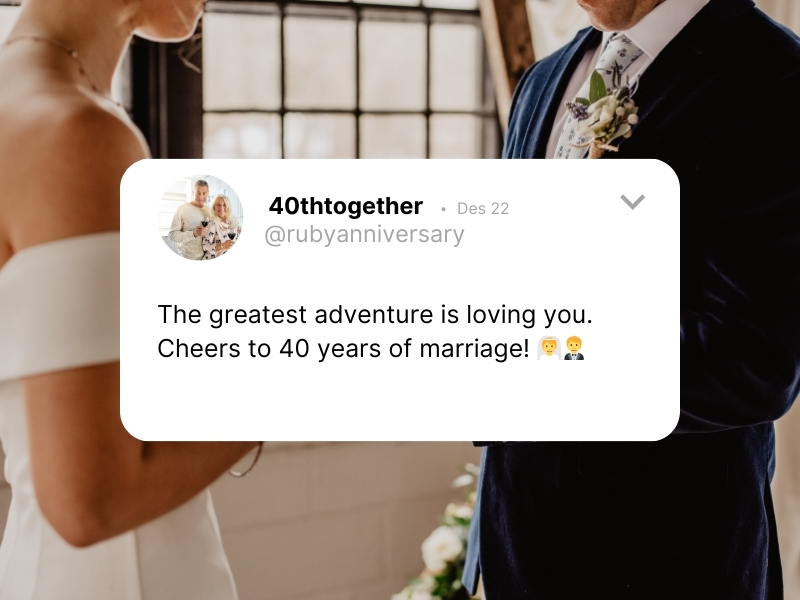 40Th Wedding Anniversary Quotes For Instagram Posts