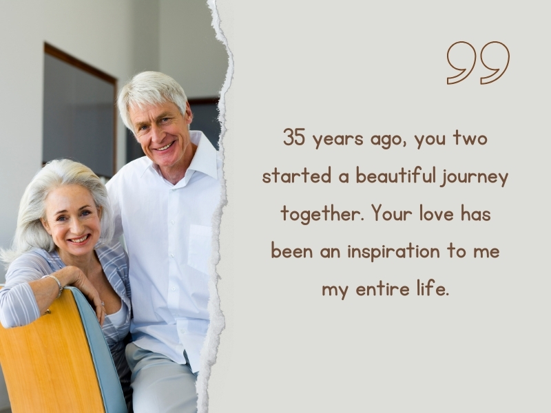 35Th-Anniversary Quotes For Your Mom And Dad