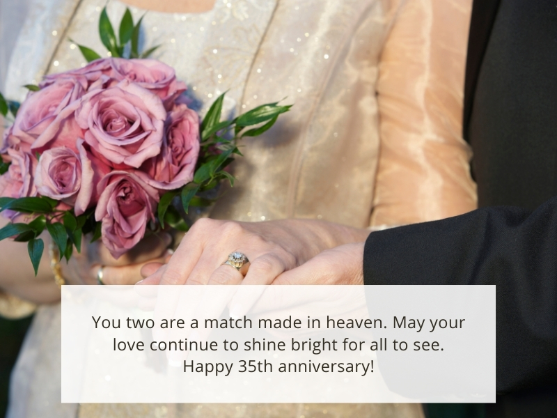 35Th Wedding Anniversary Quotes To Celebrate Your Friends