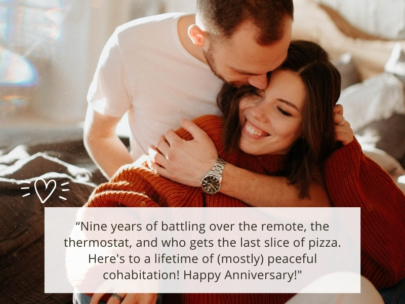 9 year anniversary funny quotes