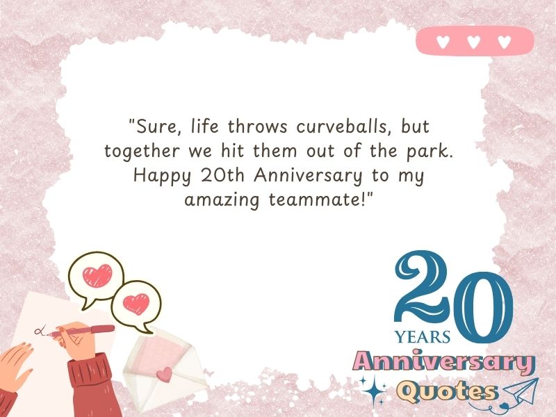 20 Year Anniversary Quotes For Your Partner