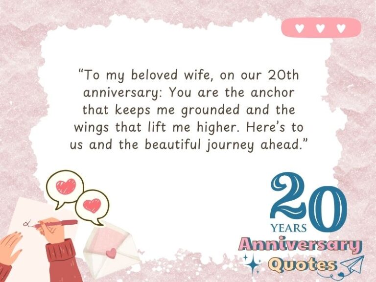 200+ Heartfelt 20 Year Anniversary Quotes for Your Spouse