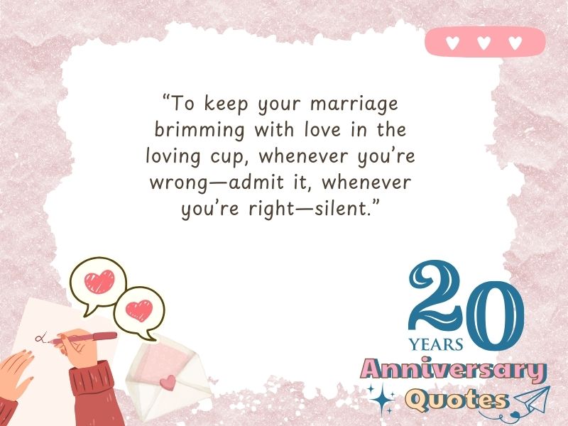 Funny 20 Year Marriage Anniversary Quotes For Couple