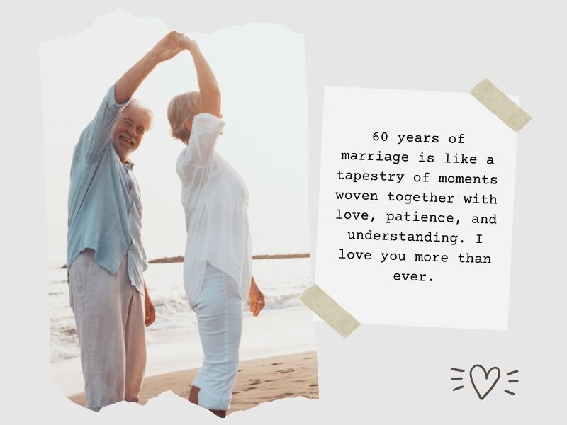 60Th Wedding Anniversary Wishes For Husband