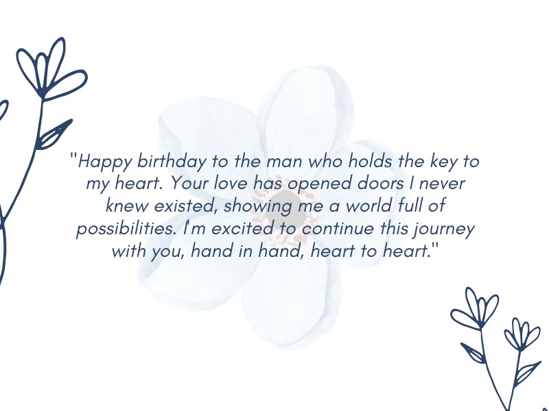 Heart touching birthday wishes for boyfriend paragraph