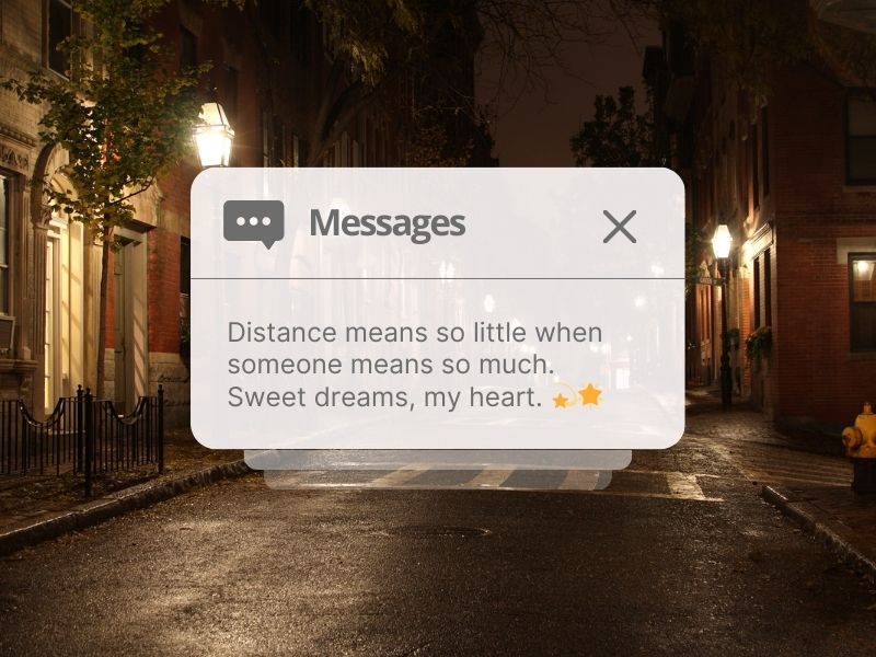 Good Night Texts For Him Long-Distance