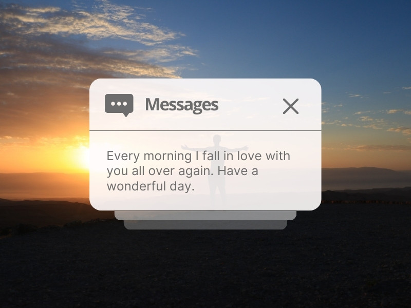 Romantic Good Morning Messages For Him