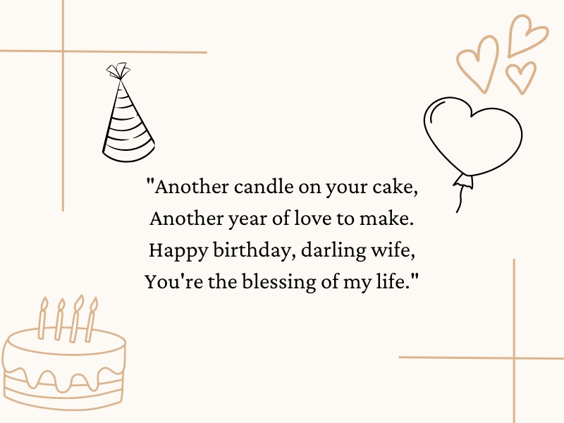 Romantic Birthday Poems for Wife from Husband