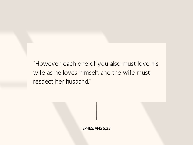 Bible Verse About Marriage Between Man And Woman