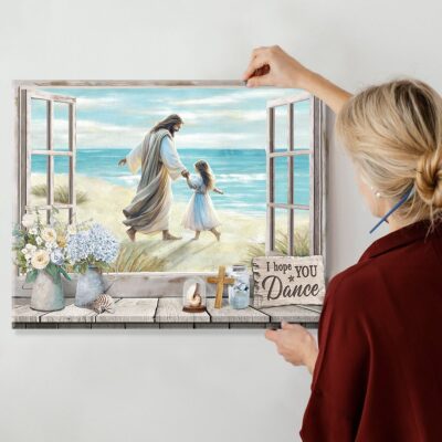 Christian Gifts for Women I Hope You Dance Christian Art Canvas Print