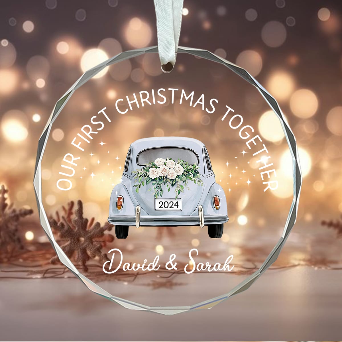 First Christmas Ornament Couple Frst Chrstmas Marred Couple Card - Etsy  Unique Christmas Gift For Newlyweds, image size:1200x1200