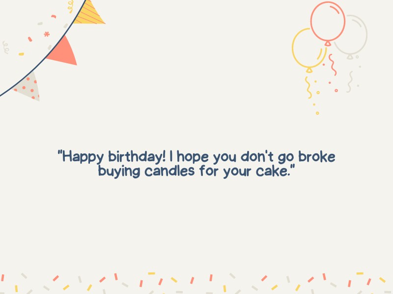 Funny Birthday Card Messages