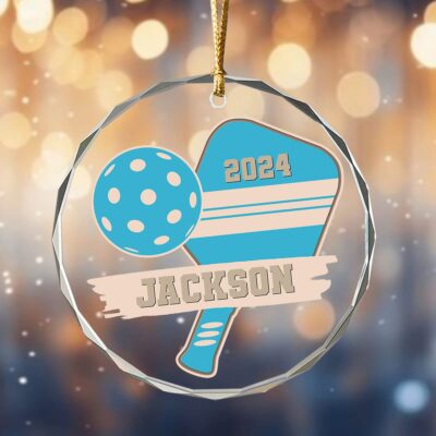 Personalized Pickleball Ornament Gift Idea For Pickleball Player