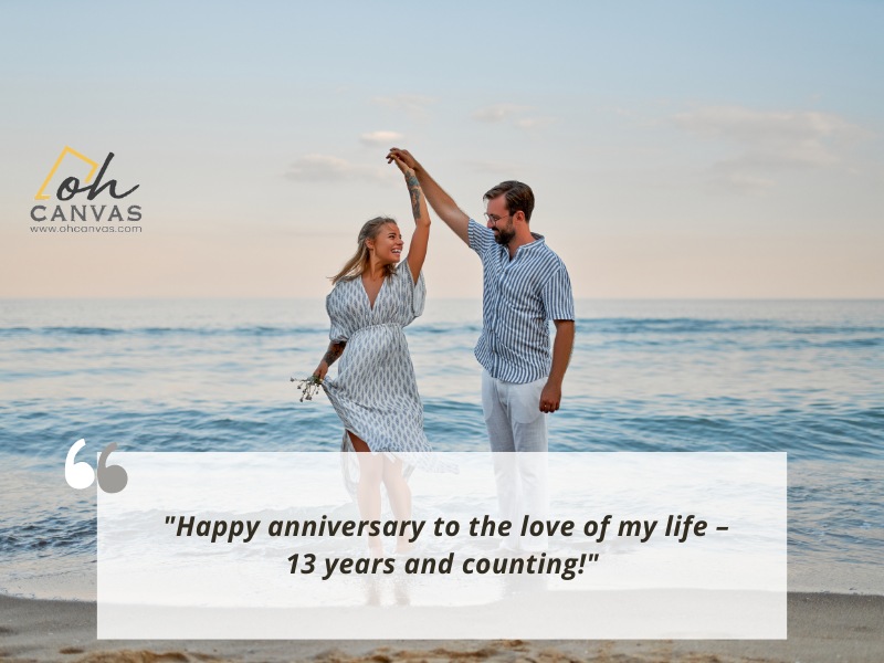 13Th Year Anniversary Sayings About Love