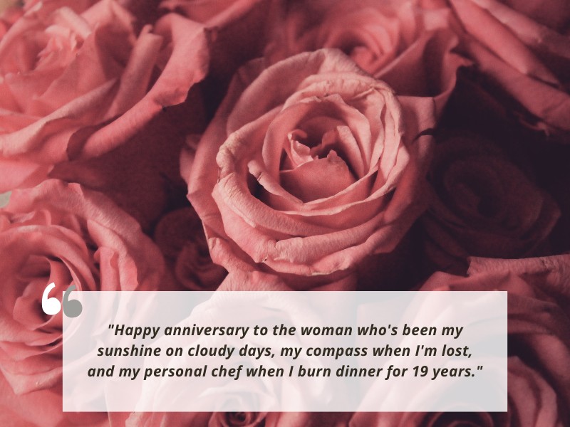 19th wedding anniversary quotes for wife