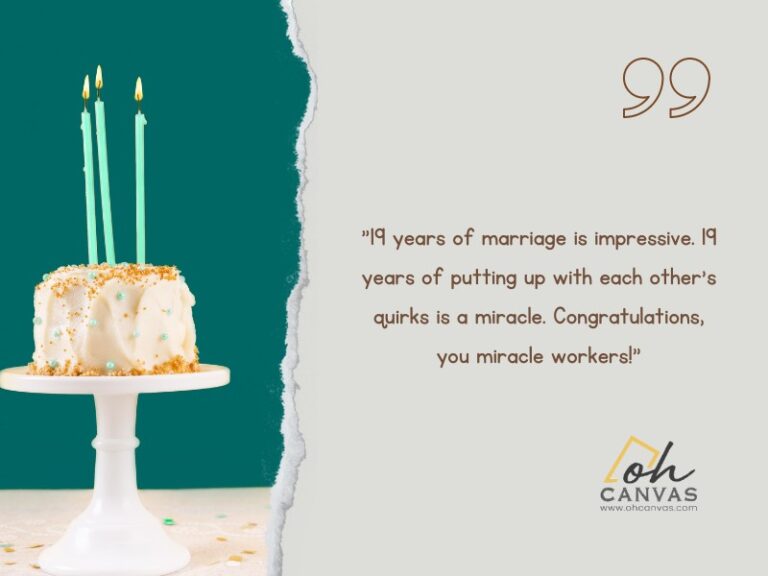 110+ Romantic 19 Year Anniversary Quotes for Husband & Wife