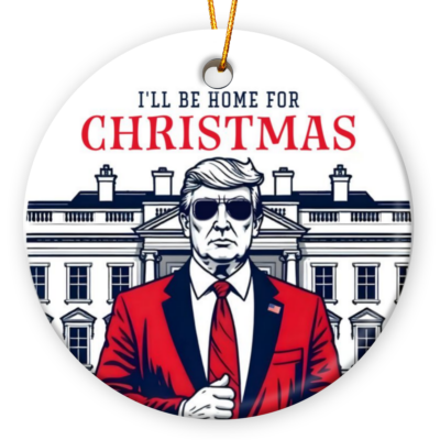 Funny Trump Gifts for Women Men Friends You Missed Ornament Ceramic