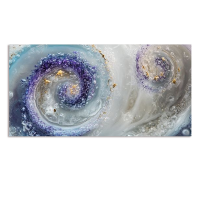 Fluid Abstract Canvas Wall Art