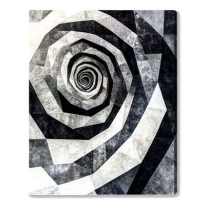 Geometric Abstract Canvas Wall Art