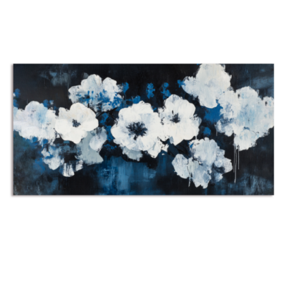 Modern Floral Abstract Canvas Wall Art