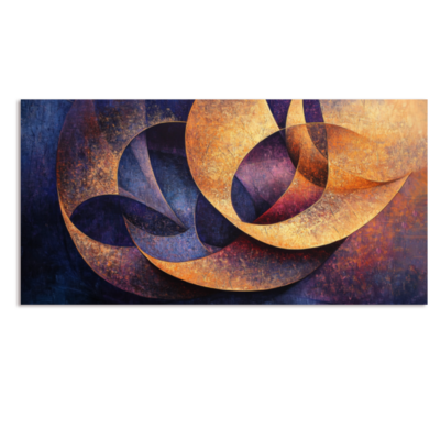 Geometric Abstract Canvas Wall Art