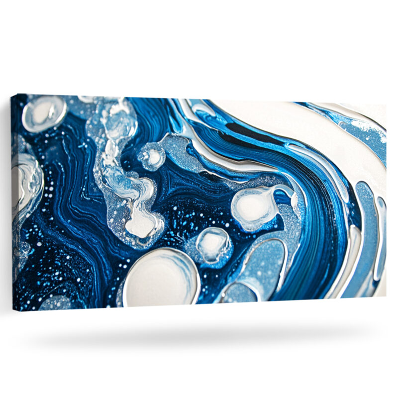 Fluid Art Abstract Canvas