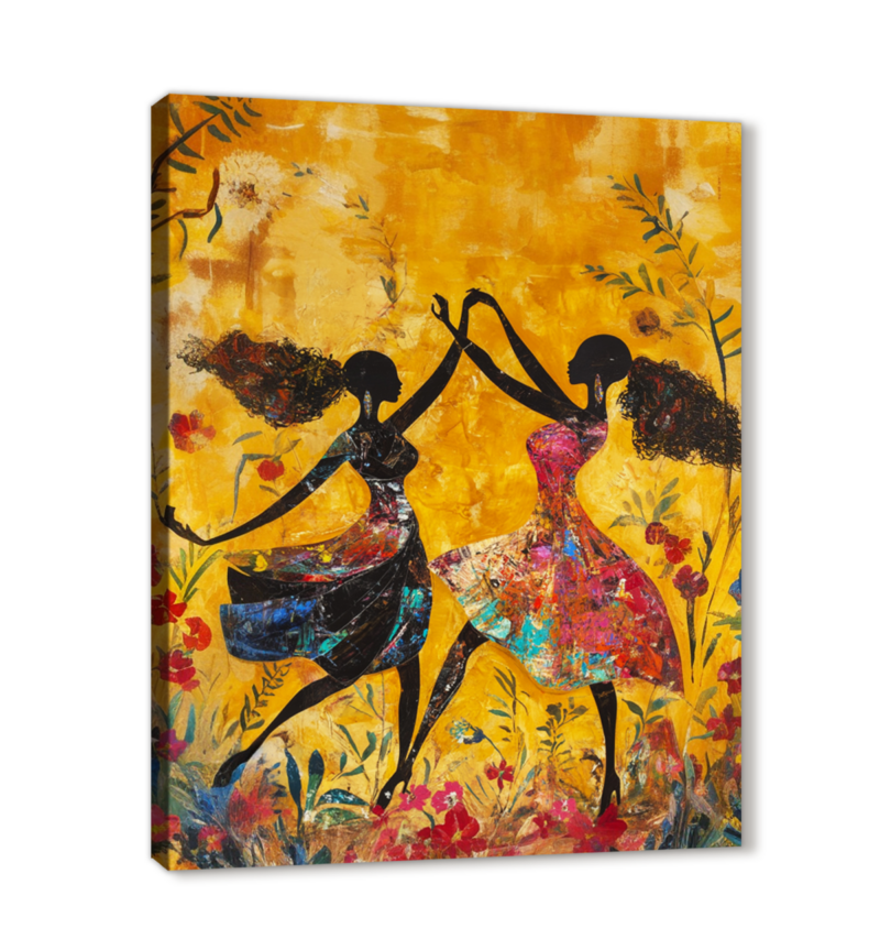 Vibrant Abstract Canvas