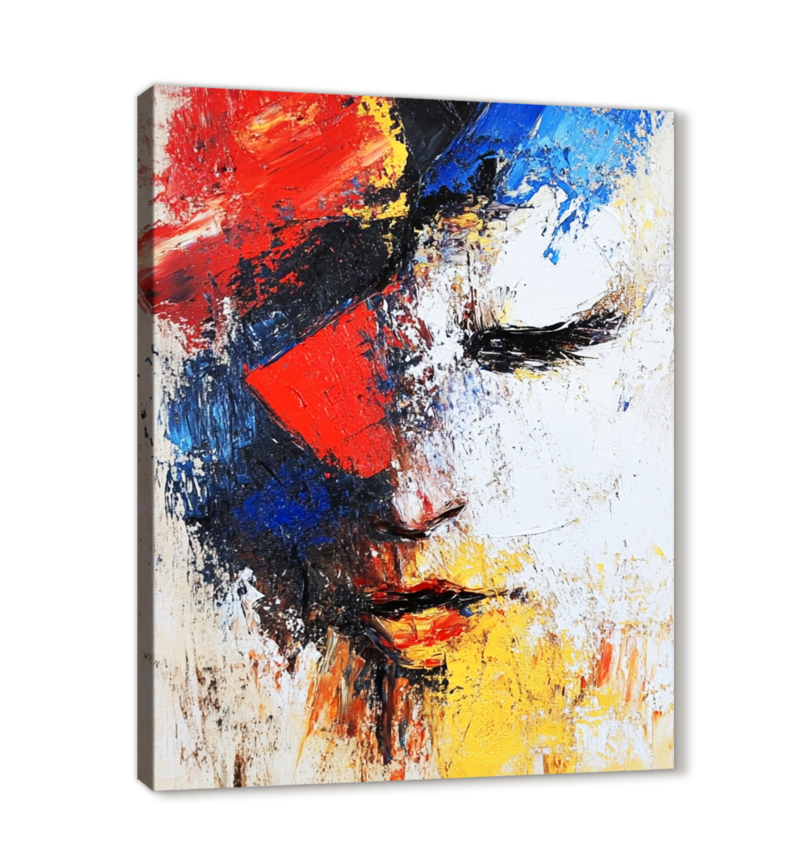 Abstract Portraiture Canvas