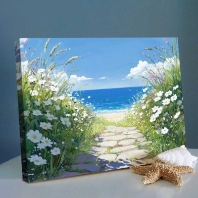 Beach Wall Art - Coastal Path To Paradise Nature Artwork