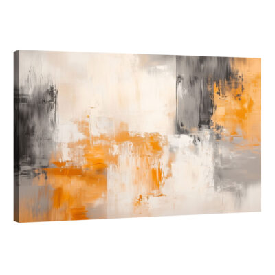 Earth Tones Flow - Abstract Brown And Beige Wall Art