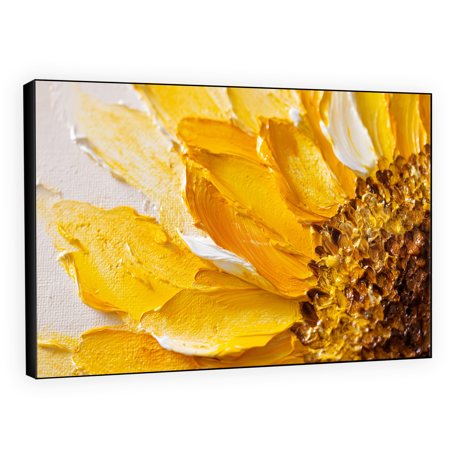油彩画　8号　Love and peace Eternal Spring - Textured Cherry Blossom Canvas Wall Art